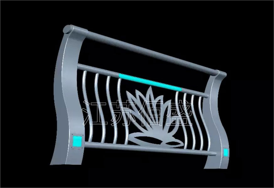 道路上是否设道路花箱护栏？